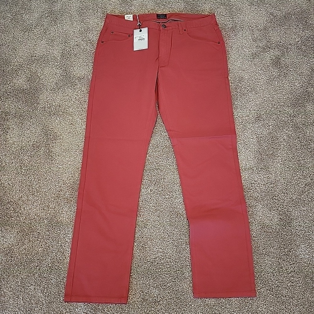 Untuckit‎ El Circo 34x32 Chino Pants Straight Fit Pima Cotton / Spandex NWT